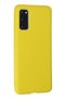 Aconcept Galaxy S20 Case Nano Inside Velvet Silicone (144325) - Yellow - 3