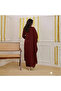 Maroon Viscose Top Bottom & Dupatta - ALV2131-Maroon-Size:L-40-Inches - 3