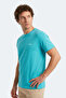 Notron I Men's Turquoise T-Shirt - 7