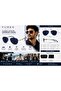 Polarized Aviator Sunglasses for Men, Silver Metal Frame, Dark Blue Polarized Lenses - 6
