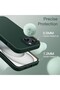 iPhone 15 Liquid Silicone Case - Slim Fit Soft Touch Protective Cover with Microfiber Lining & Camera Protection - 6