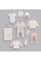 100% Organic Cotton Tiny Organic 10-Piece Hospital Discharge Set Ecru Crml.Zk2569.Ekr - 2