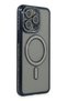 Aconcept iPhone 15 Pro Case Joke Simli Magneticsafe Case (180921) - Navy Blue