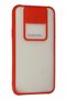 Aconcept Galaxy J7 Case Palm Frosted Camera Sliding Silicone (203507) - Red - 2