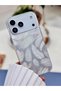 iPhone 17 Promax Compatible Shine Feather Color Gradient Shiny Design Silicone Case - 2