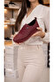 Genuine Leather Full Orthopedic Burgundy Shoes - 2