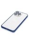 Aconcept iPhone 15 Pro Metal Bumper Matte Cover (222904) - Navy Blue - 5
