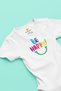 100% Organic Cotton Baby Bodysuit Happy Be Printed Baby Bodysuit