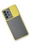 Aconcept Galaxy A53 5g Case Palm Frosted Camera Sliding Silicone (14048) - Yellow - 3