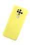 Aconcept Tecno Camon 16 Case Nano Inside Velvet Silicone (41455) - Yellow - 3