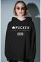Nin Rock Metal Music Band Front Printed Unisex Oversize Premium Hoodie - 2