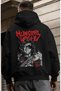 Municipal Waste Rock Metal Music Band Back Printed Unisex Oversize Premium Hoodie