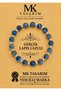 Real Lapis Lazuli Bracelet Mk.7000.848- Comfort-Peace-Energy- Stress Relief Bracelet-Colors Are Not Painted -They Are Their Own Color