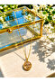 Golden Bloom - Çelik Kolye - 5