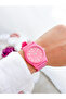 Colorful 10 Atm Waterproof Unisex Wristwatch Pink