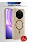 vivo Y600 Pro 5G 2026 Hybrid Translucent Magsafe with Magnetic Charging Raised Camera Lips Elegant Look Case Cover