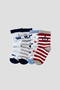 Baby Boy and Child Premium Cotton Sock Set - 5