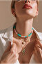 Beach Necklace with Başık Detail - 3