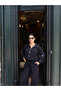 Tencel Fabric Gold Buttoned Bat Sleeve Suit - 2