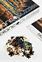 Harimao Lee Chongqing Chinese Temple at Night 500 Piece Jigsaw Puzzles - 5