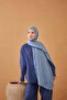 Naia Cotton Shawl Elio Baby Blue - 4