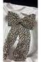 Long Tail Bow Hair Clip – Chiffon Fabric Tie-Back Hair Clip - 2