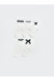 Quality Pieces from Çelebi Store Embroidered Girls' Socks 5-Piece Set - 2