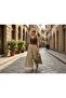 - Wide Leg Pants with Pile Detail and Belt - New Season - 3
