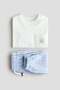 2-piece linen-blend set - 2