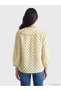 Trendlucky Farkıyla Bebe Yaka Polka Dot Blouse - 4