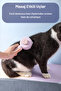 Automatic Cleaning Cat Dog Hair Collector Comb Pet Comb Brush with Buttons - 3