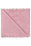 Star Patterned 90X90 cm Blanket - Pink