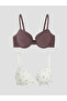 Two Mt Shop Quality Underwire Non-Padded Floral T-Shirt Bra 2-Pack