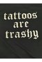 Letter English Text Printed Short Sleeve Crew Neck Women's Men's Plain Oversize T-Shirt - 3
