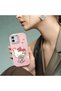 Redmi Note 11S Compatible Case Camera Protector Pink Silicone Couple Phone Case with Kitty Pattern - 5