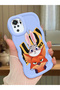 Redmi Note 10S Compatible Case Camera Protector Blue Silicone Couple Phone Case Rabbit Pattern