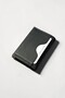 Genuine Leather Card Holder with Shawl Pattern, Minimal Size, Men's and Women's Card Holder