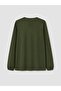 Lcw grace green lace collar embroidered blouse - 7