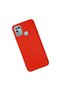 Infinix Hot 10 Play Case Nano Velvet Inside Silicone - Red - 3
