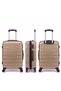 4-Piece ABS Hard Shell Luggage Set 20/24/28/32 Inch, TSA Lock, 360° Silent Spinner Wheels, Durable Unisex Suitcase for Business Student Family Trip, Stylish Travel Suitcase - 2