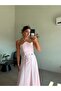Pink Halter Neck Skirt Corset Set - 2