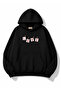 Love Printed Hooded 2 Thread Threaded Sweatshirt