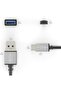 كابل USB-A 3.0 إلى USB-C - بطول 2×0.8 متر |   كابل بيانات فائق السرعة وكابل شحن مناسب - 3