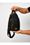 Seventeen Unisex Small Size Multi-Compartment Crossbody Body Bag Black-Yellow - 5