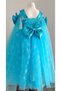 Frozen Elsa Queen of the Icelands Long Skirted Dress & Birthday Dress & Long Skirt Party Costume - 3