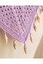 Decorated Knitwear Bandana with End Detail - 3
