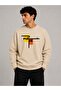 Future Printed Crew Neck 2 Thread Sweatshirt