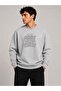 Forget Started Printed Crew Neck 2 Thread Sweatshirt