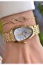 Gold Color - Women's Wristwatch - with Endless Bracelet Gift 010Dkl400-503 - 4
