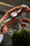 Men's Wristwatch-Silver Color-3 Atm Water Resistant-With Gift Box and Bracelet Gift.Hm24478S02-4 - 2